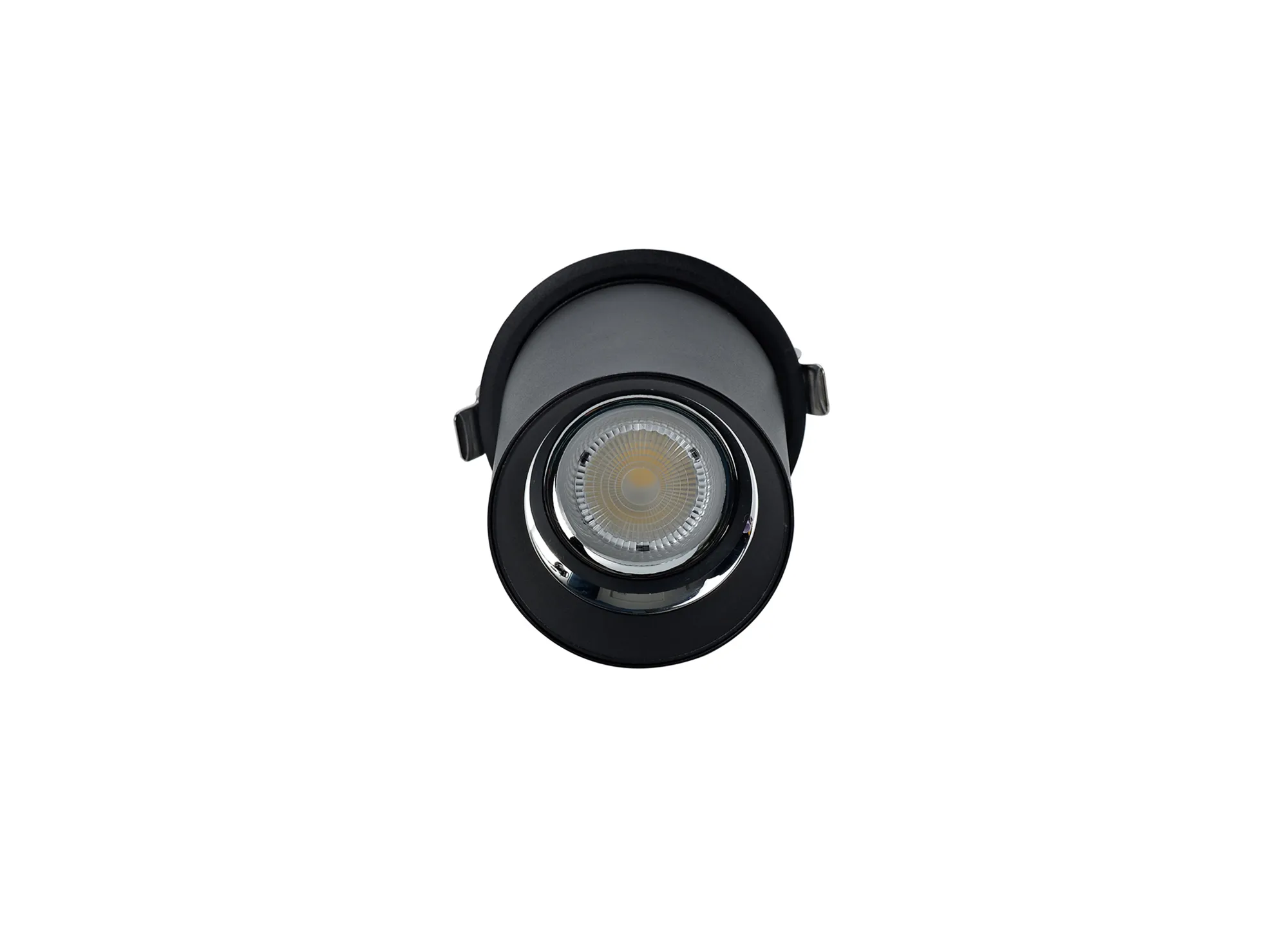 Eos A 20, Powered by EOS 20W 2700K 1480lm 10° Engine, Black & Black Adjustable Recessed Spotlight, IP20, 5yrs Warranty. DL350258  Dlux Eos A 20
